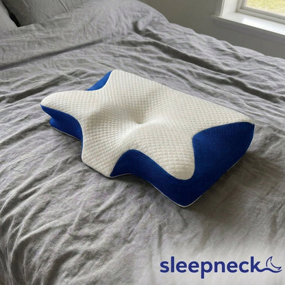 SleepNeck Pillow - Blue
